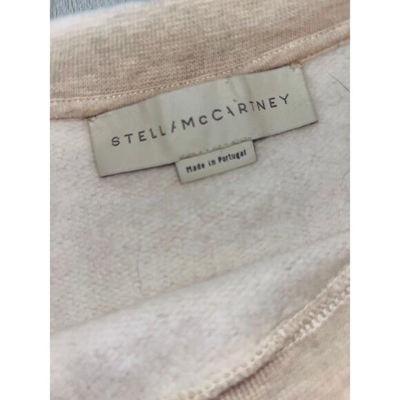 Stella McCartney Women's Embellished Arrow Sweatshirt Crew Neck Gray Size 42/6 - Picture 3 of 7